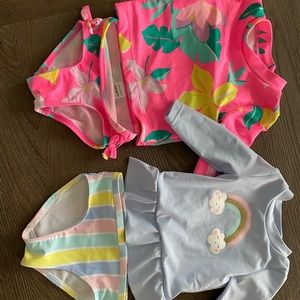 Baby rash guards